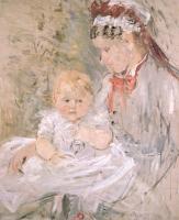 Morisot, Berthe - Julie with her Nurse